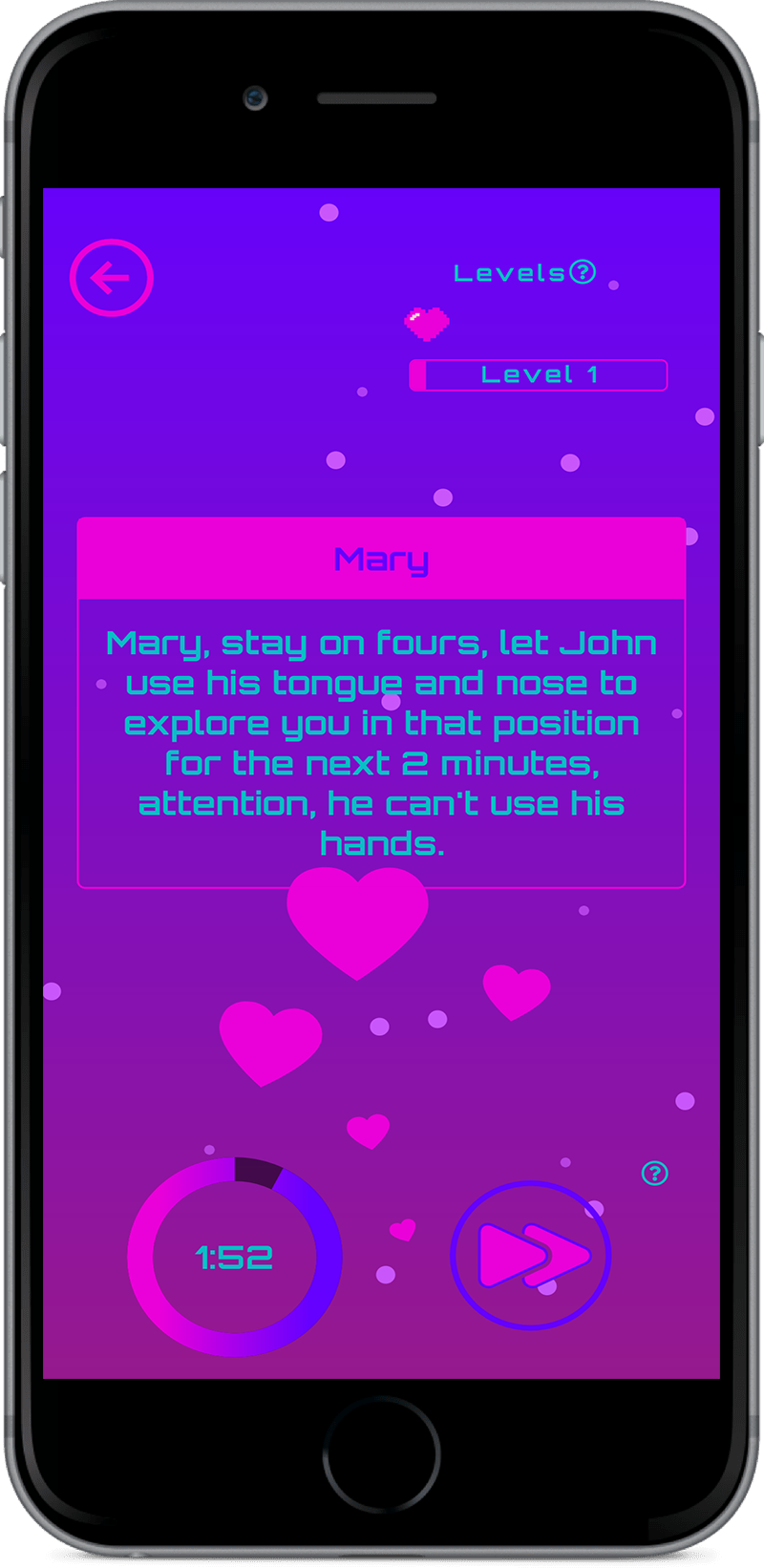 Sex dare game for couples who want to spice up their relationship and learn sex tips.